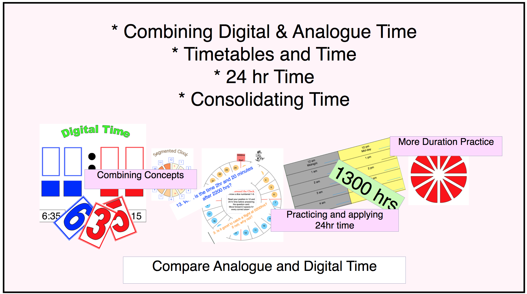 Analogue With Digital Time: Package 15